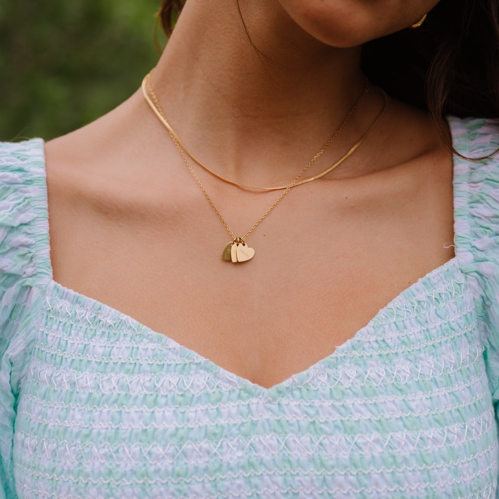 Faith Over Fear Necklace - EVRYJEWELS