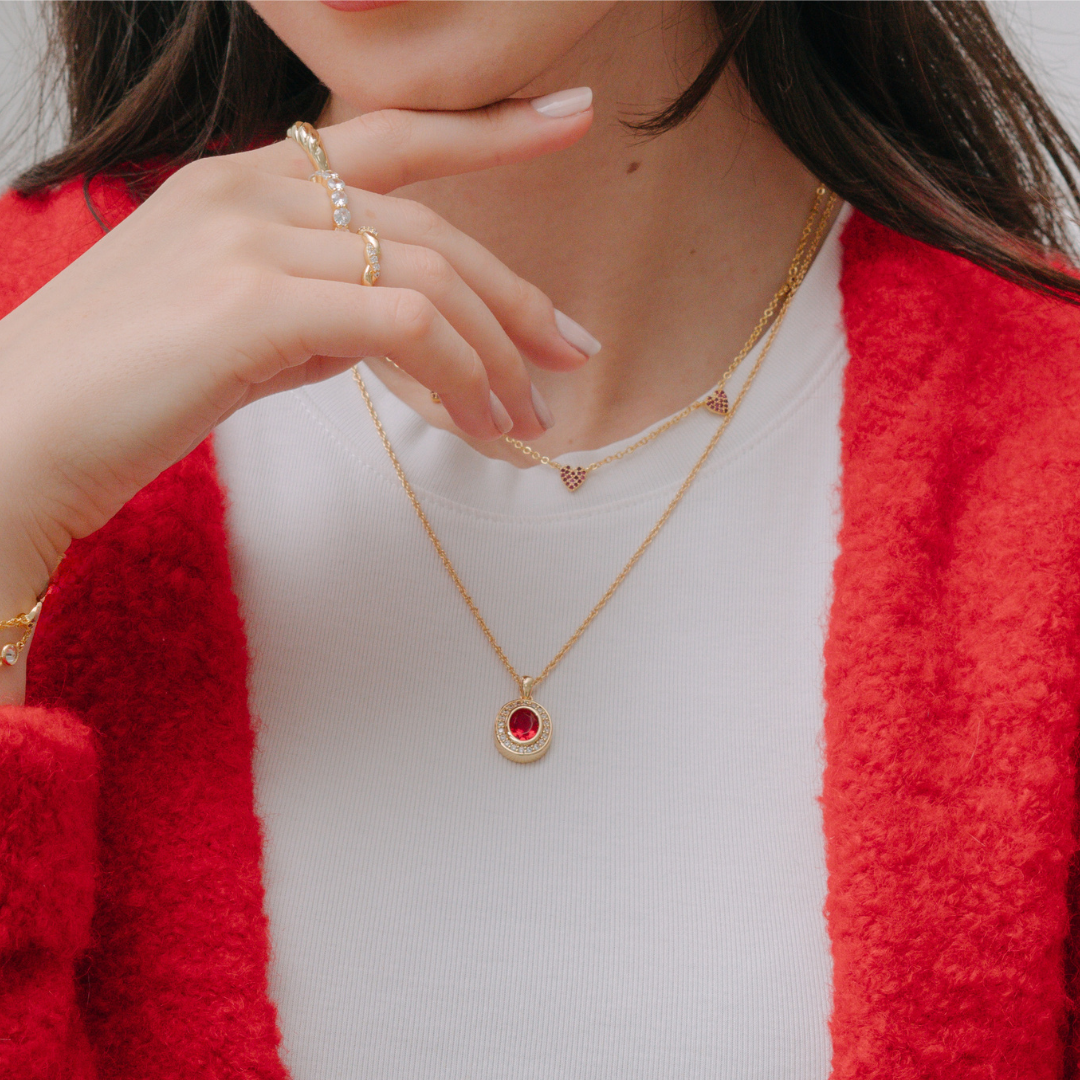 First Kiss Necklace - EVRYJEWELS