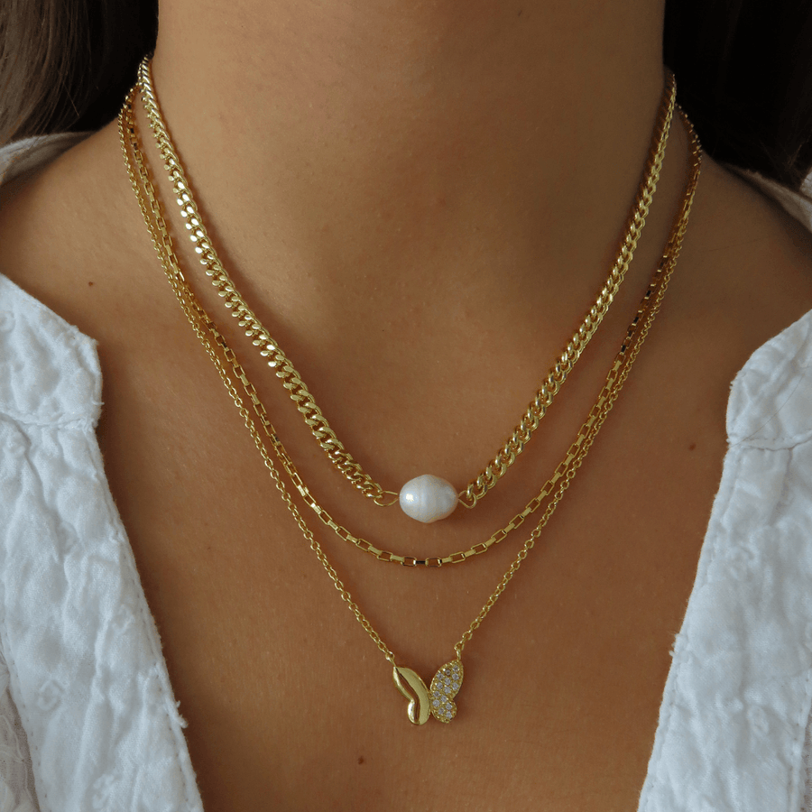 Fluttering Wings Necklace - EVRYJEWELS