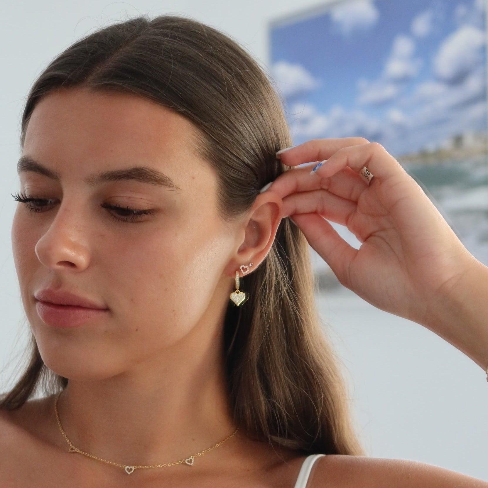 From the Heart Earrings - EVRYJEWELS