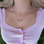 Custom/Personalized Bubble Letter Name Necklace - EVRYJEWELS