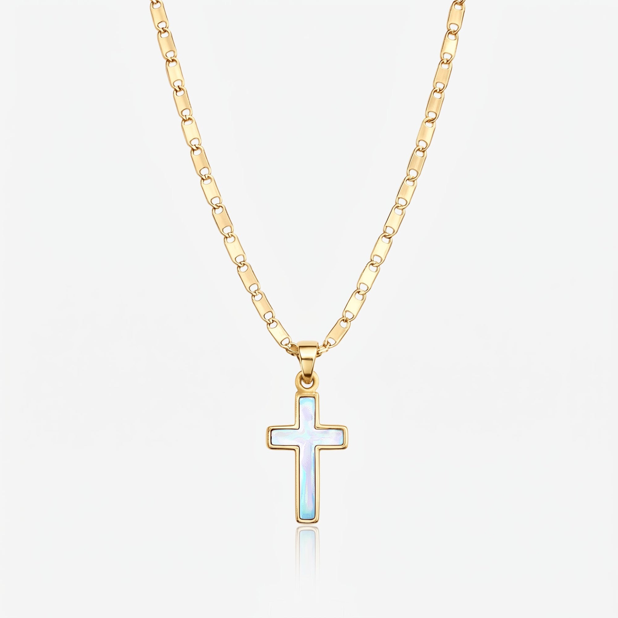 Aura Cross Necklace