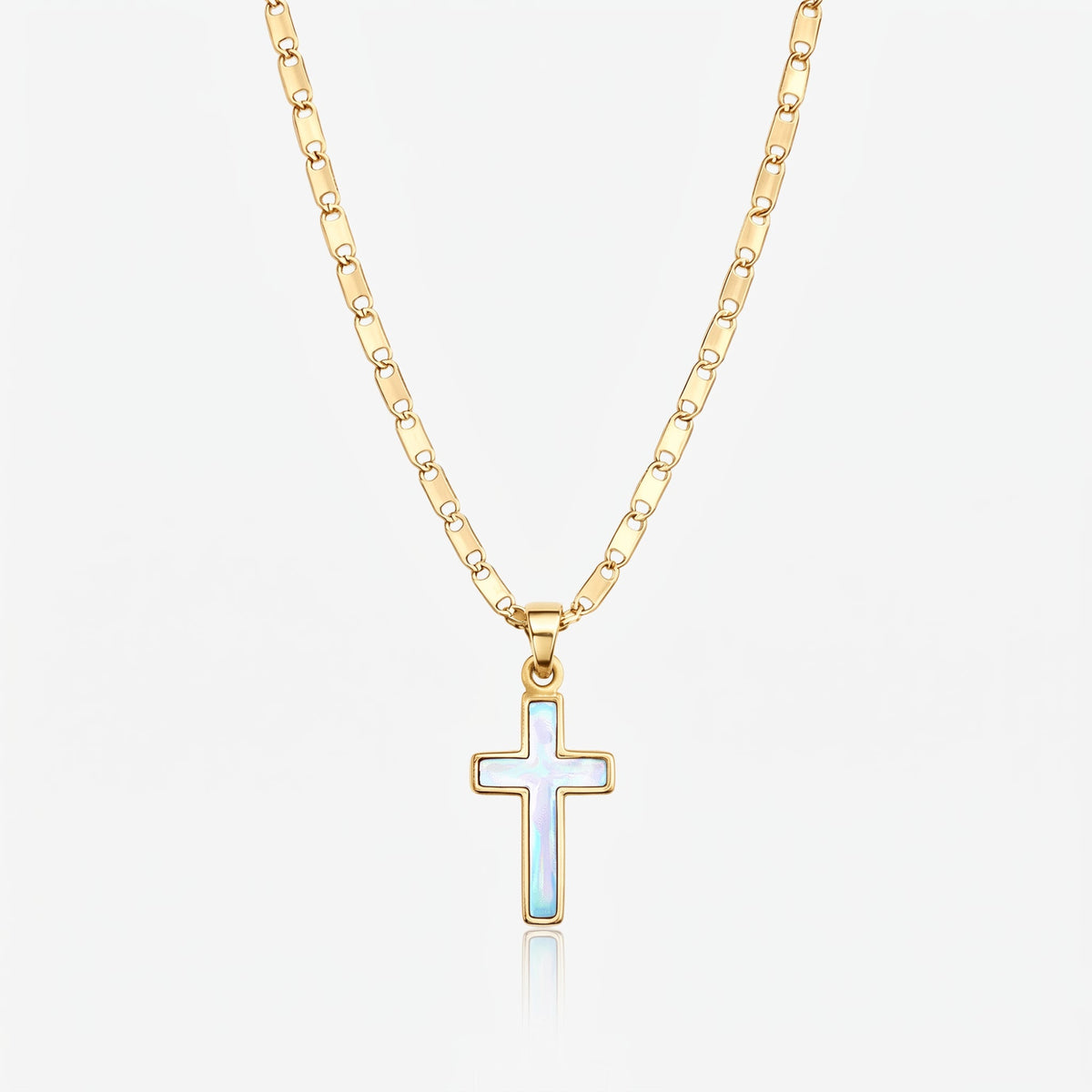 Aura Cross Necklace - EVRYJEWELS