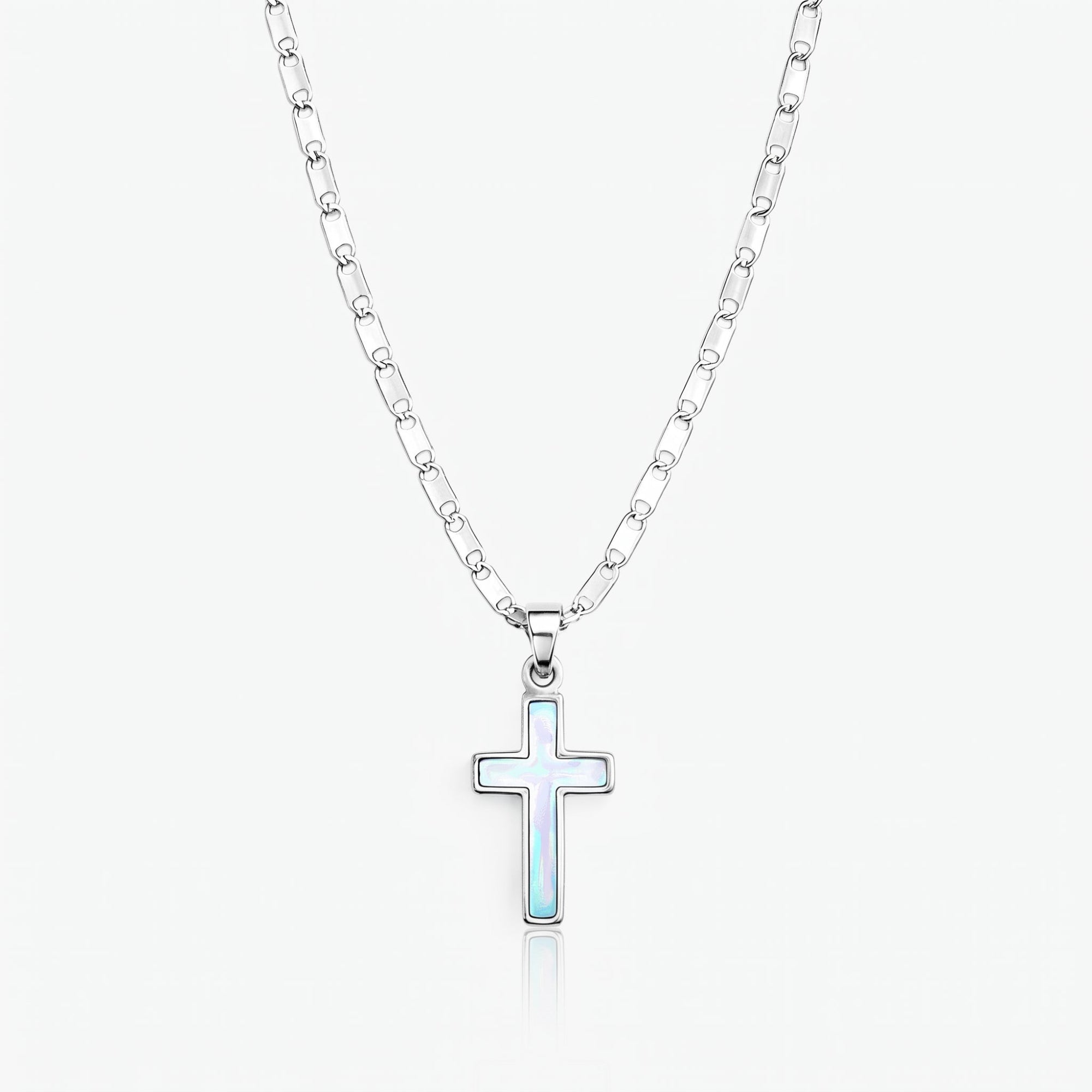 Aura Cross Necklace