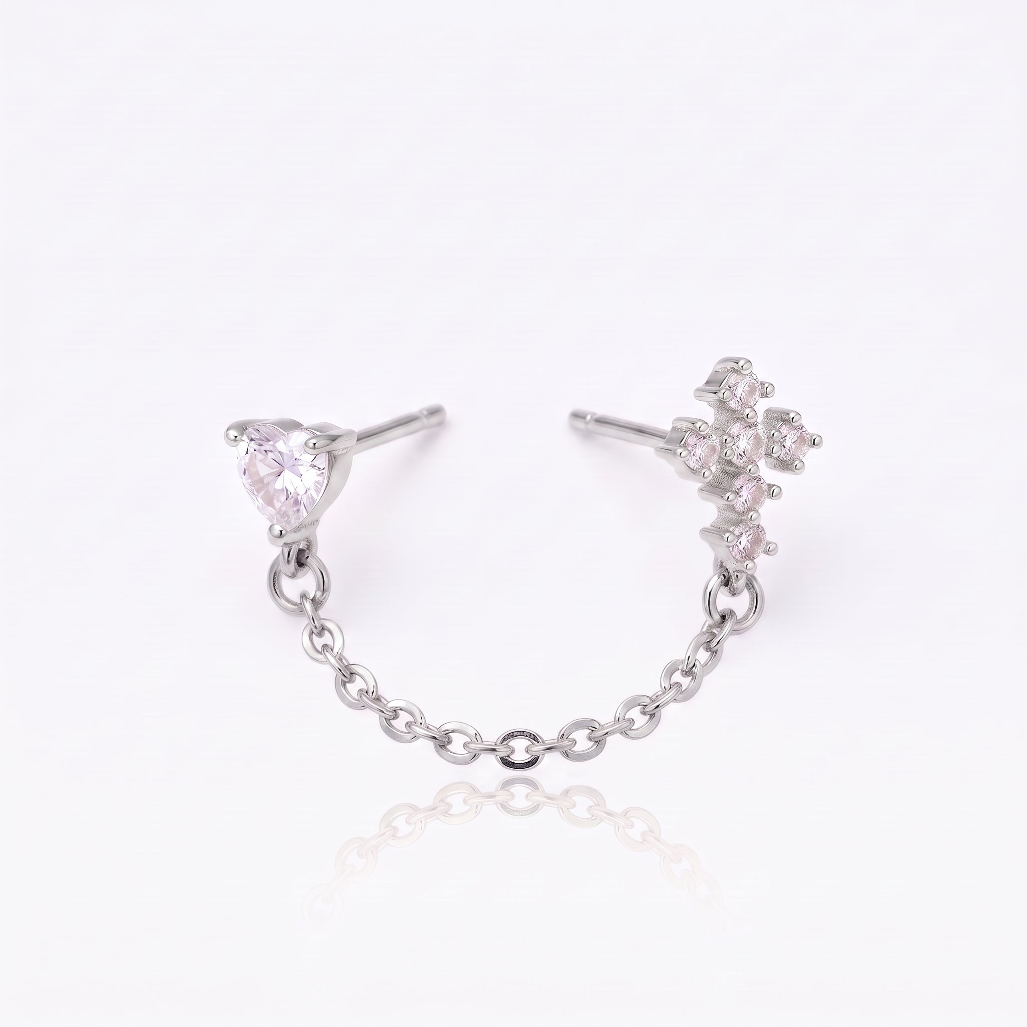 Bonded Sparkle Flat Back Earring - EVRYJEWELS