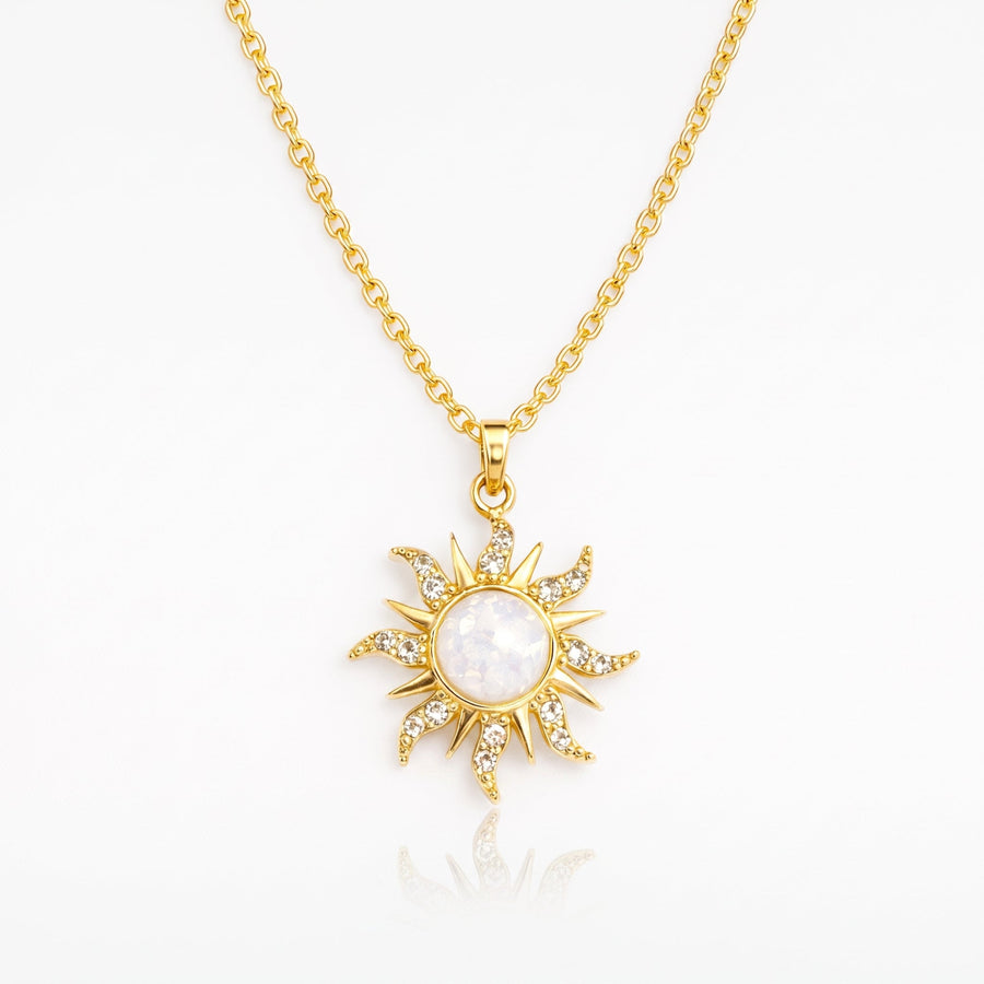 Aurora Sun Necklace - EVRYJEWELS