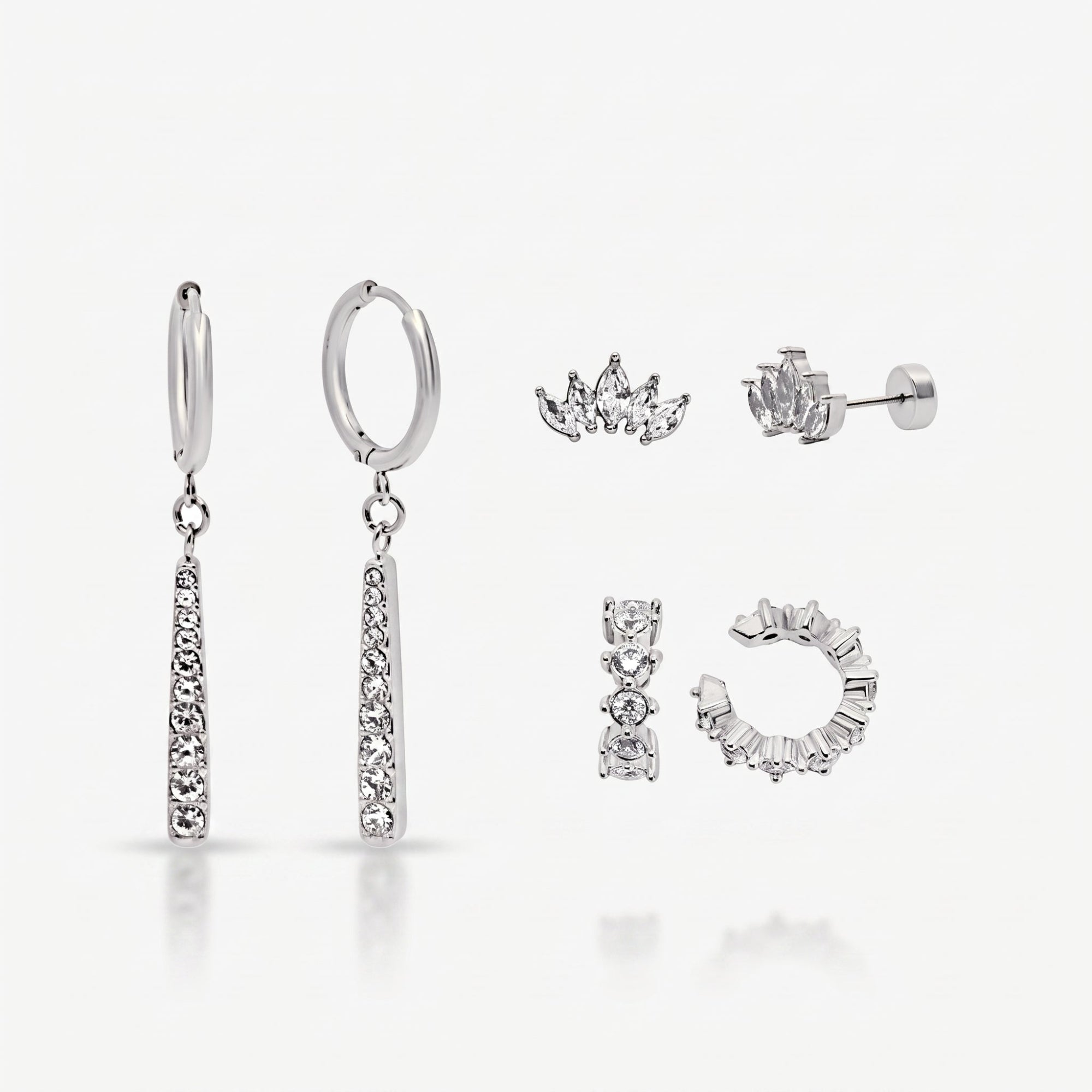 Better Together Earrings 3 Piece Earring Set
