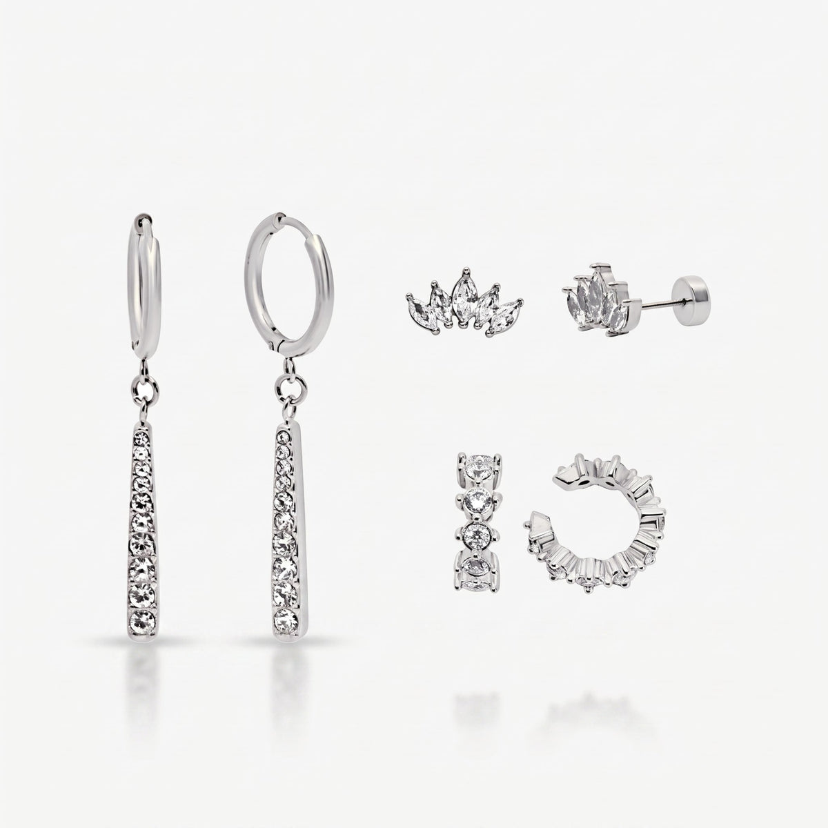 Better Together Earrings 3 Piece Earring Set - EVRYJEWELS