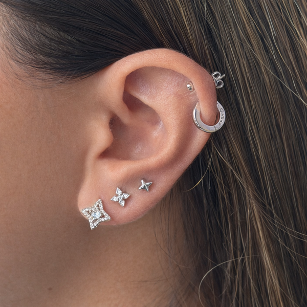 Glitter Pop Stud Earrings Pack - EVRYJEWELS