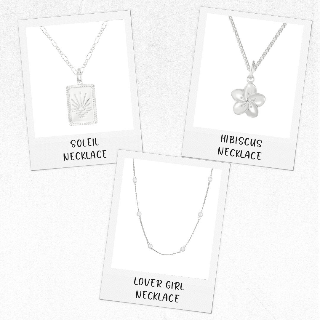 Glow Up Bundle : 3 Piece Necklace Bundle - EVRYJEWELS