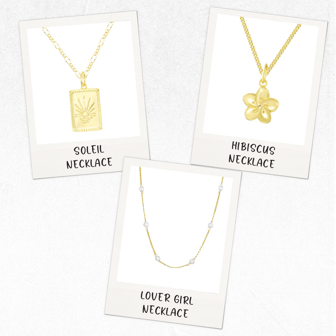 Glow Up Bundle : 3 Piece Necklace Bundle - EVRYJEWELS