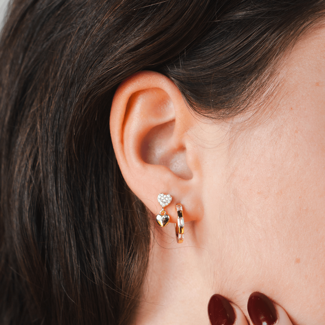 Heart of Stone Earrings - EVRYJEWELS