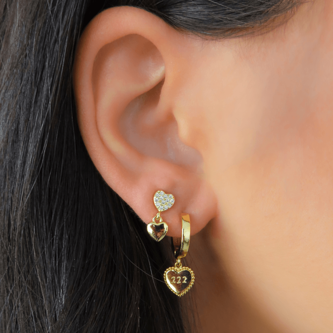 Heart of Stone Earrings - EVRYJEWELS