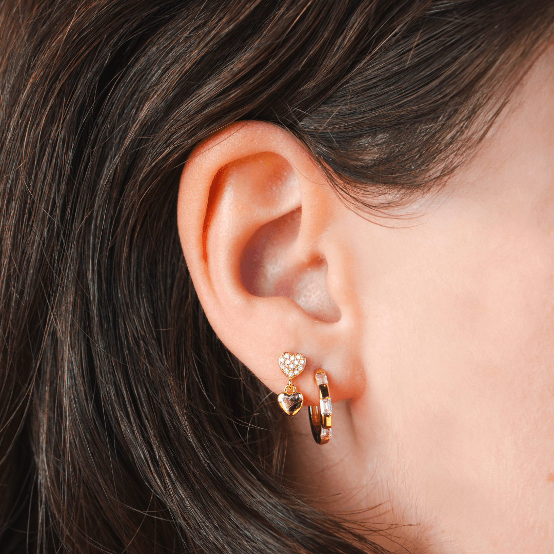 Heart of Stone Earrings - EVRYJEWELS