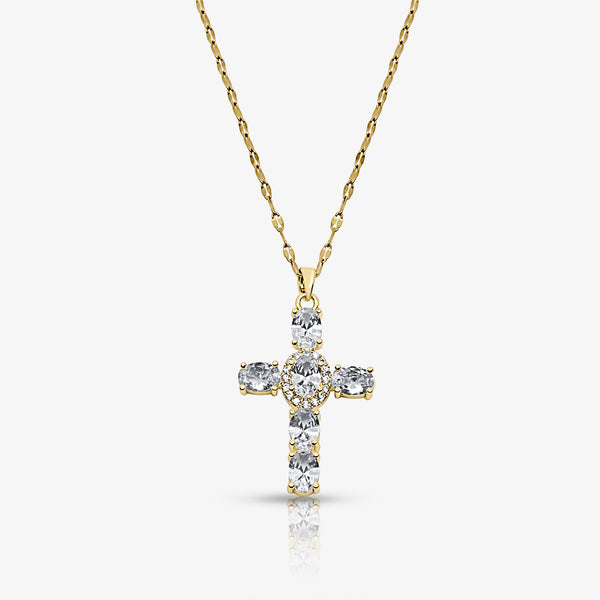 Collier Heavenly Glow Cross