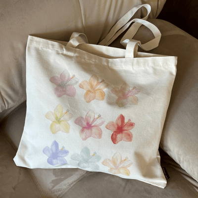 Hibiscus Tote Bag - EVRYJEWELS
