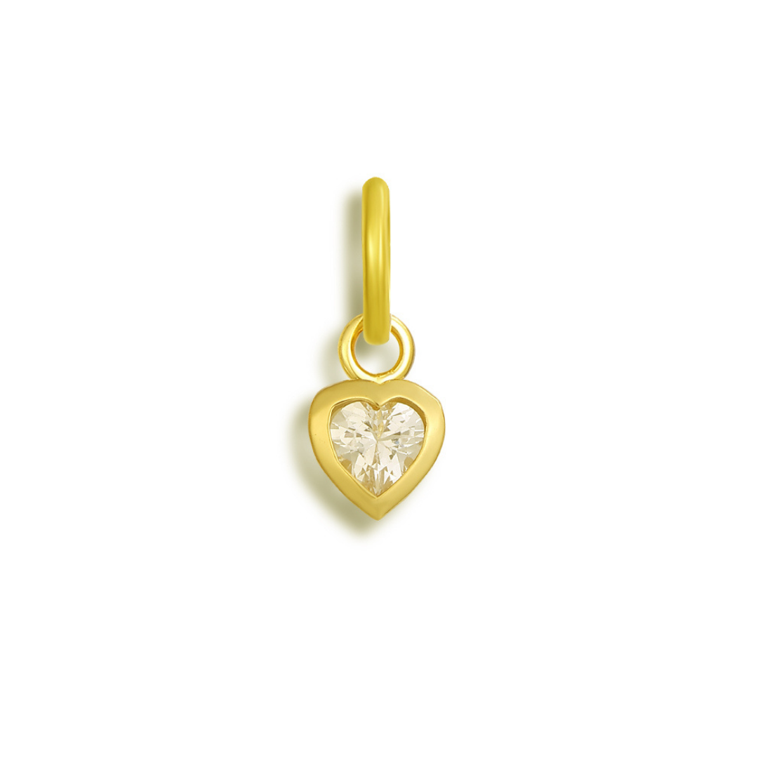 Hopeless Romantic Charm - Gold