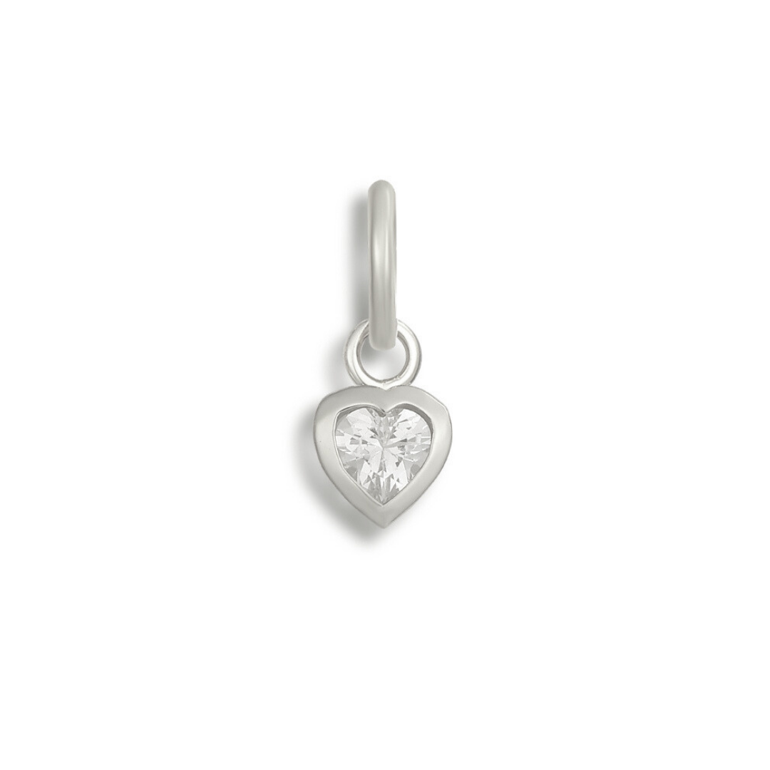 Hopeless Romantic Charm - Silver