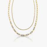 Perfect Pair Double Layered Necklace - EVRYJEWELS