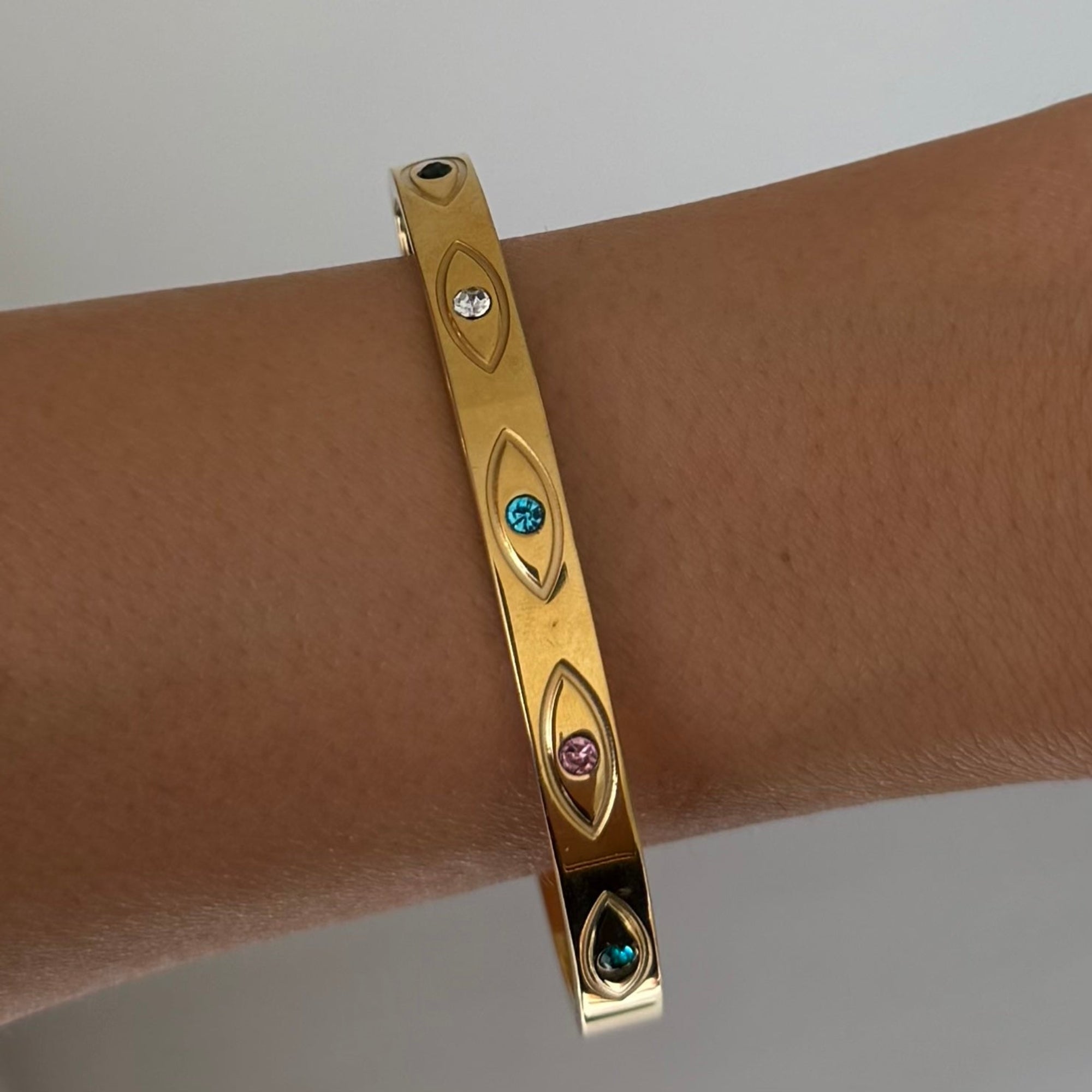All Eyes On Me Bangle - EVRYJEWELS