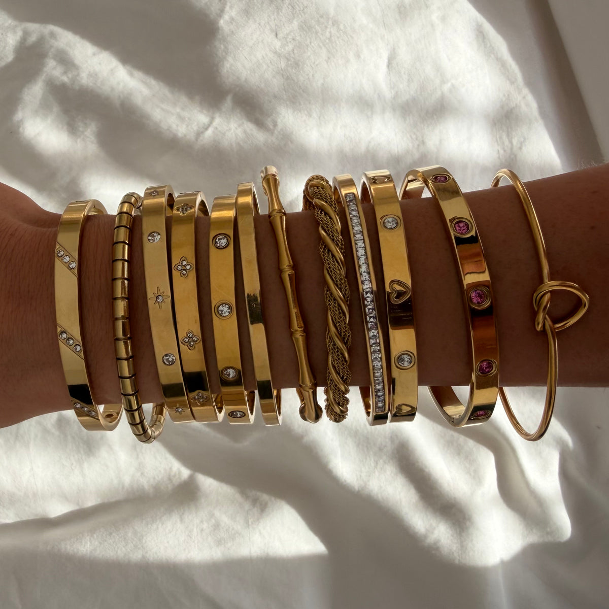 Waterproof Stainless Steel Bangle - EVRYJEWELS