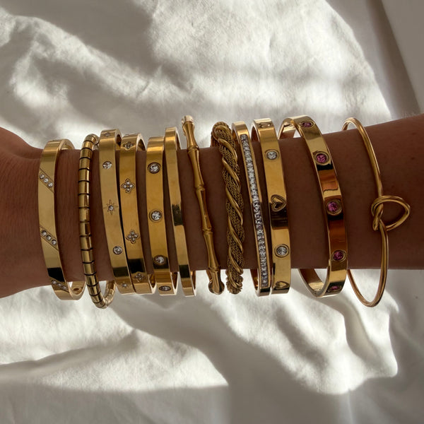 Waterproof Stainless Steel Bangle - EVRYJEWELS