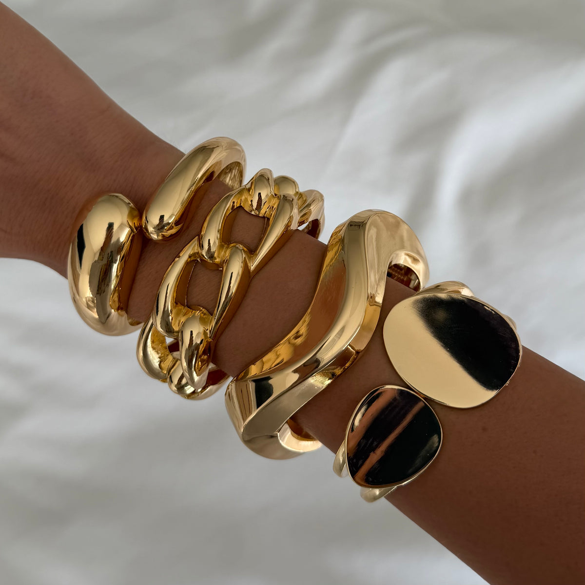 Chunky Bangles - EVRYJEWELS