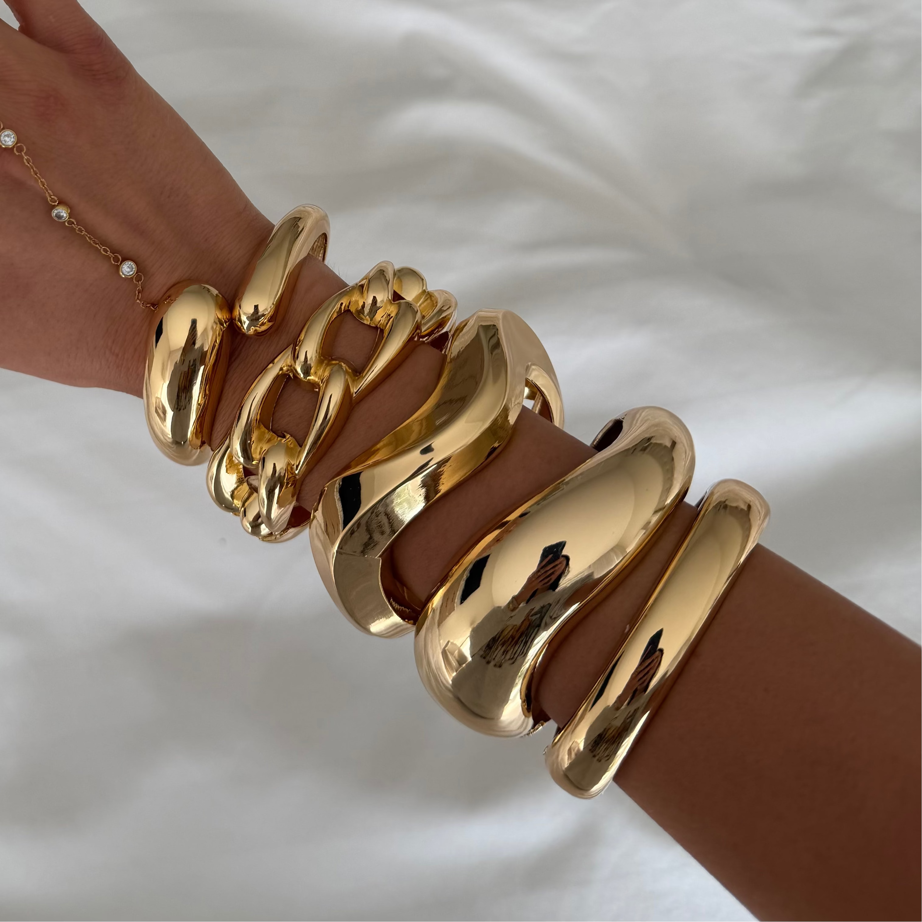 Chunky Bangles - EVRYJEWELS
