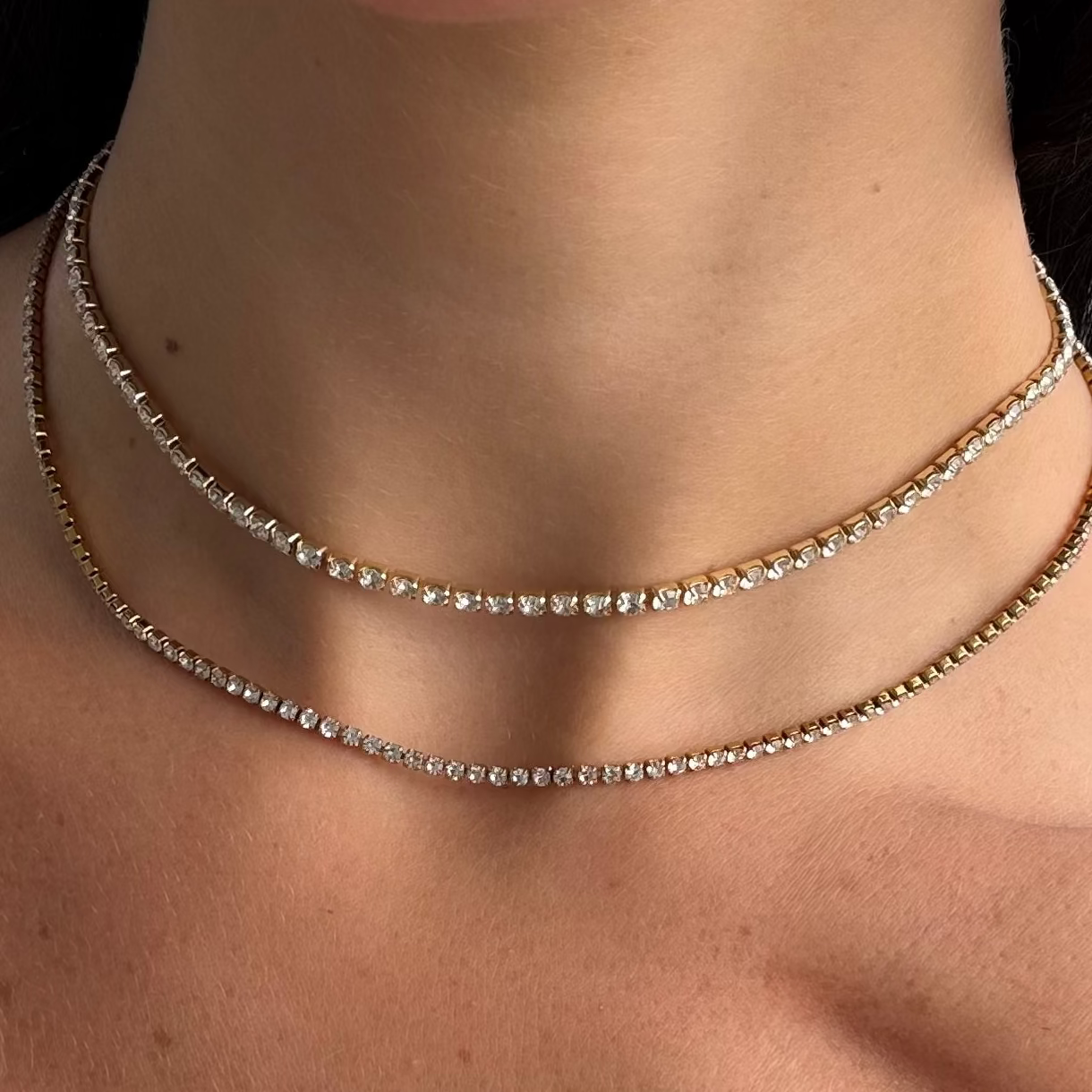 Nena Tennis Necklace - EVRYJEWELS