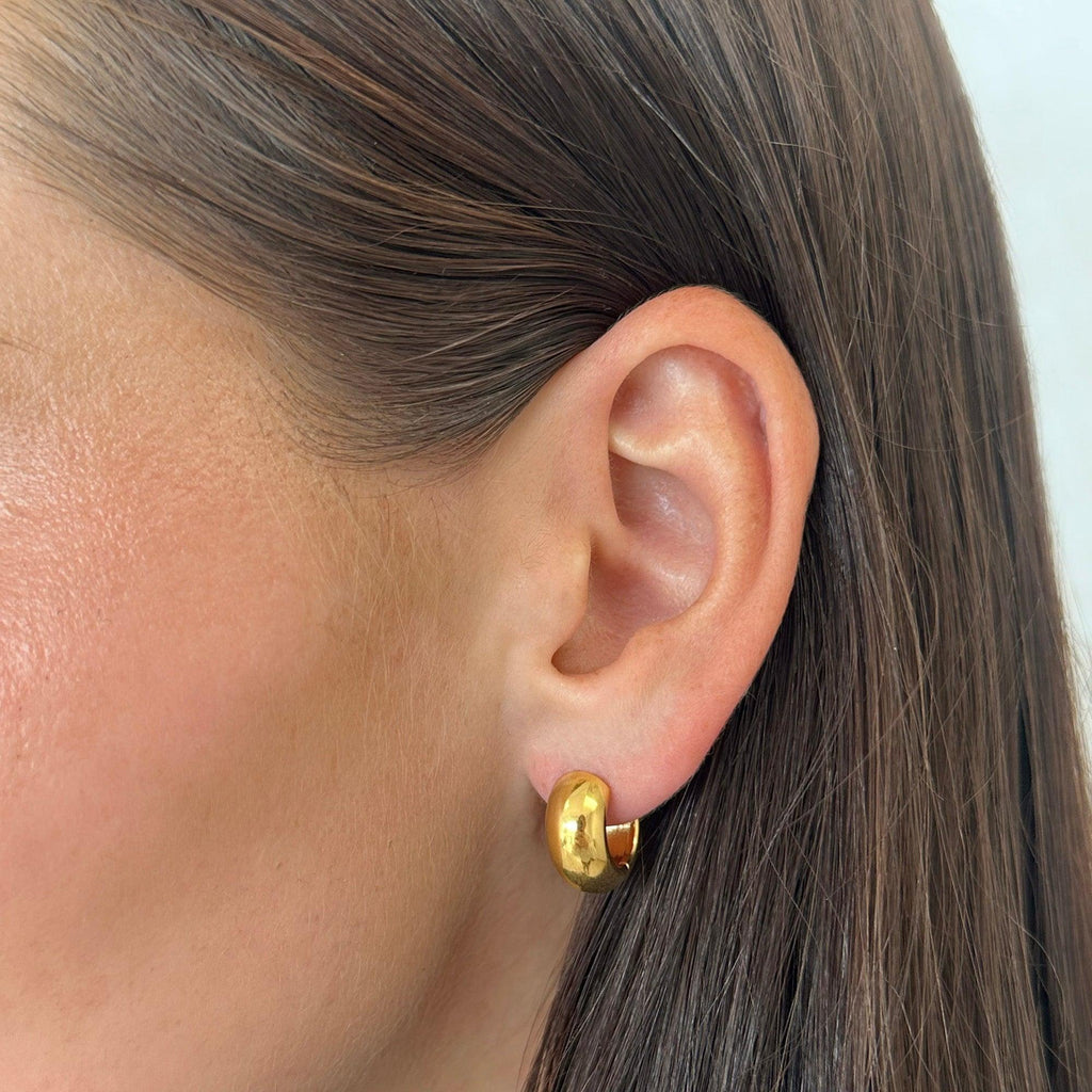 Chunky Mini Hoop Earrings - EVRYJEWELS