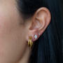 Double Hoop Earrings - EVRYJEWELS