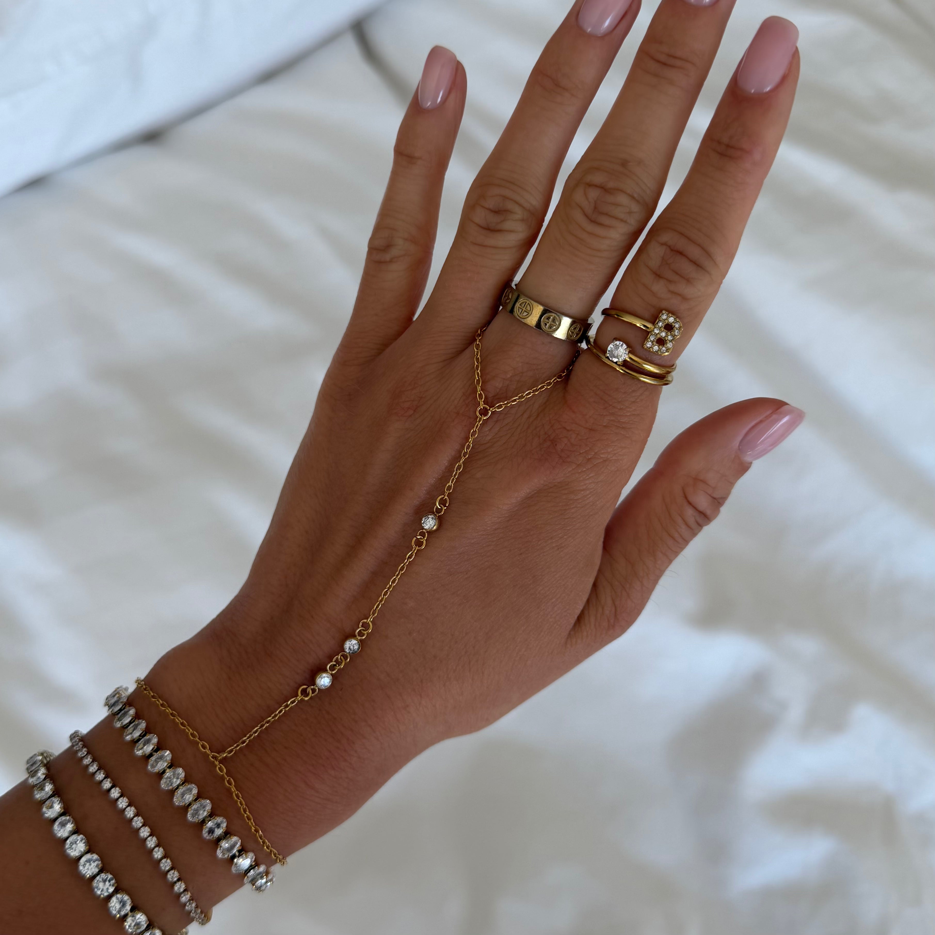 Over It Hand Chain - EVRYJEWELS