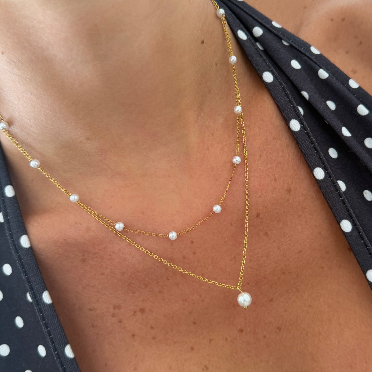 Celestial Pearl Necklace - EVRYJEWELS