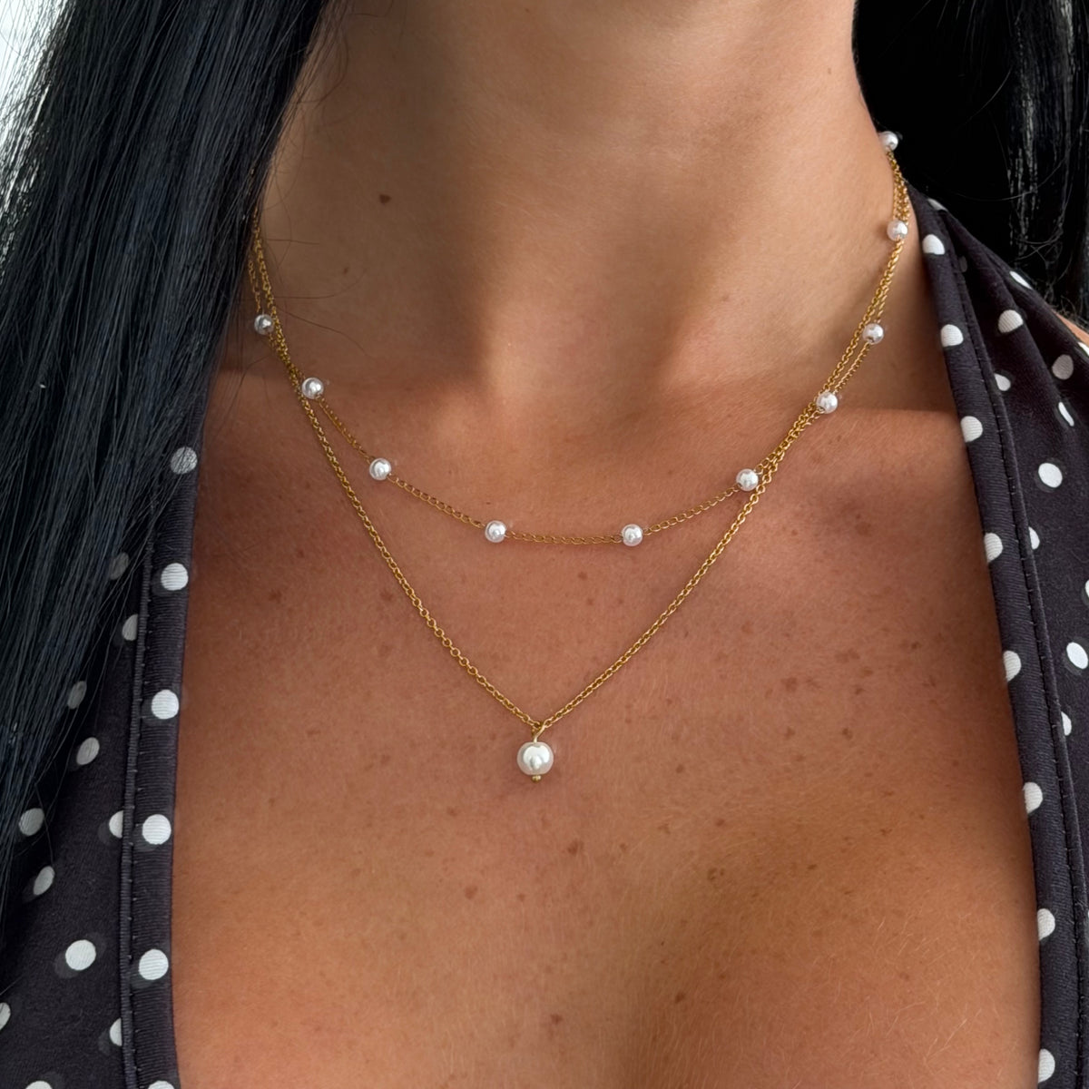 Celestial Pearl Necklace - EVRYJEWELS