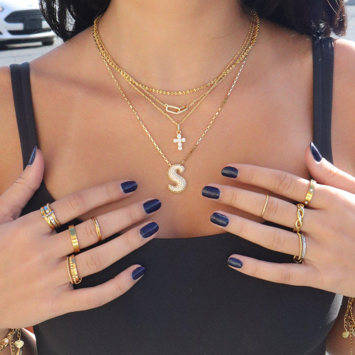 She's a Diva Stacked Ring - EVRYJEWELS