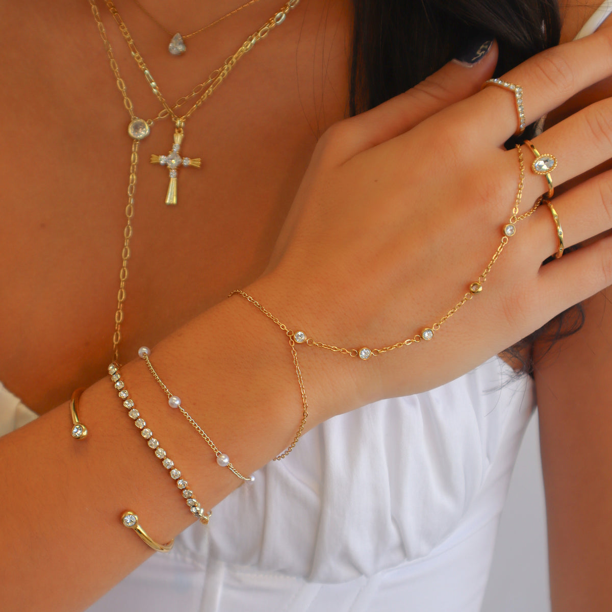 High-Shine Tennis Bracelet - EVRYJEWELS