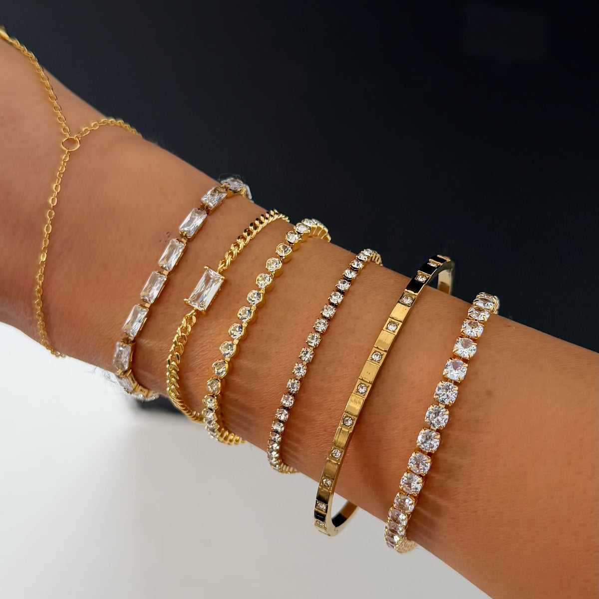 Romance Tennis Bracelet - EVRYJEWELS