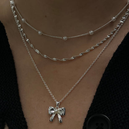 Put a Bow on It Necklace