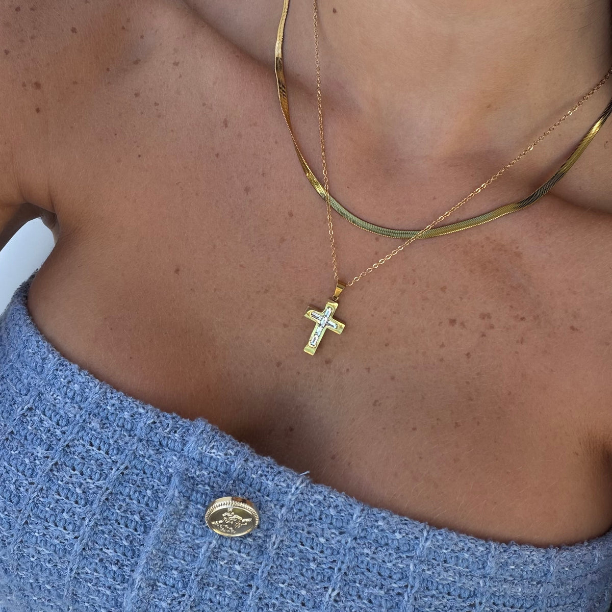 Sweet Cross Necklace