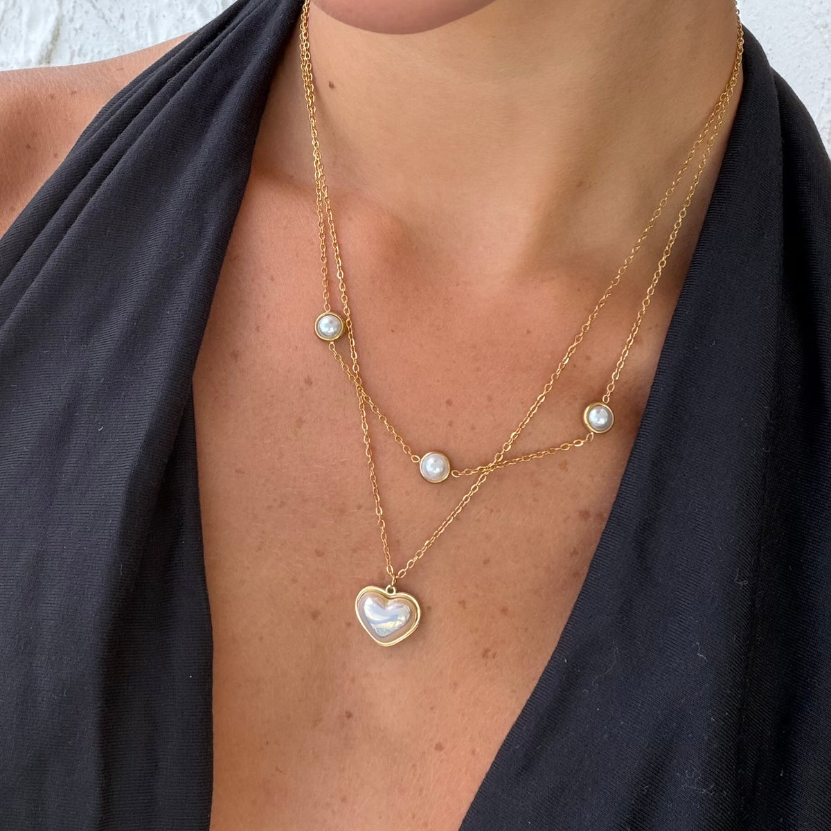 Pearly Love Necklace
