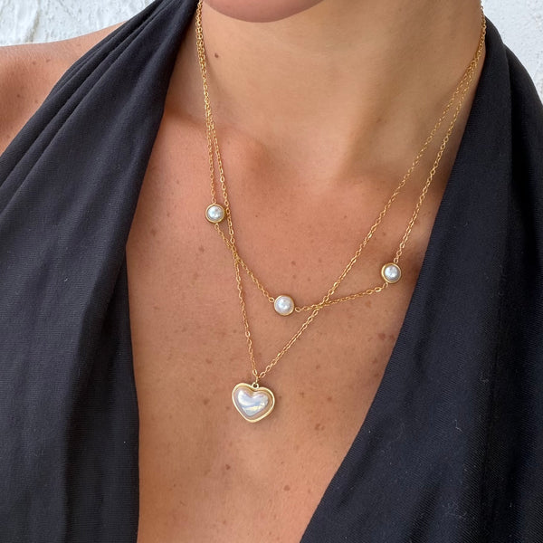 Pearly Love Necklace