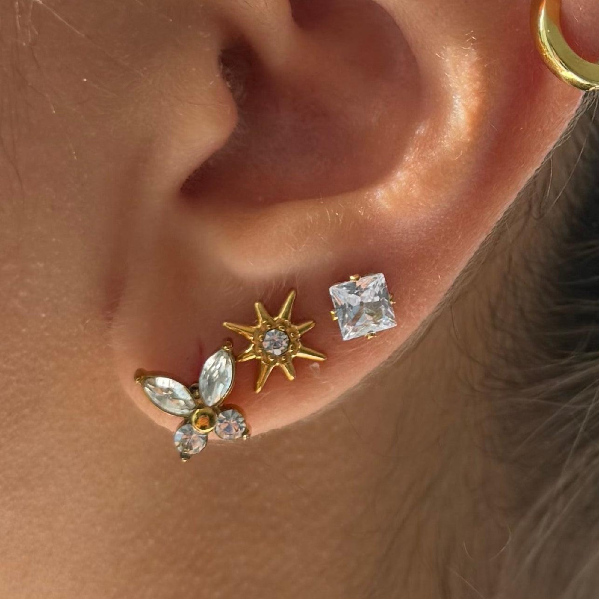 Flat Back Earrings Set Collection - EVRYJEWELS
