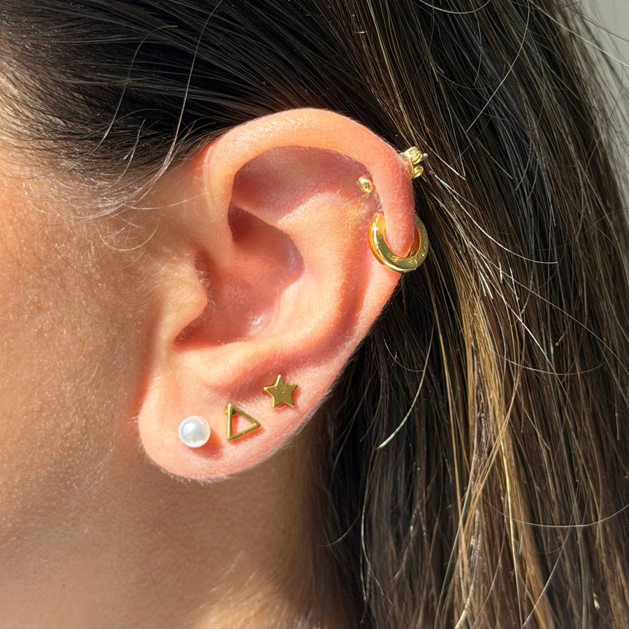 Hey Darling Pearl Flat Back Earrings Bundle