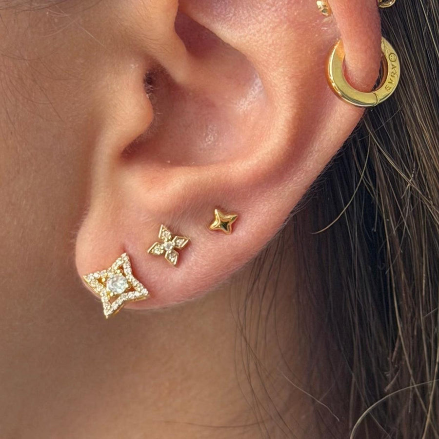 Glitter Pop Stud Earrings Pack - EVRYJEWELS