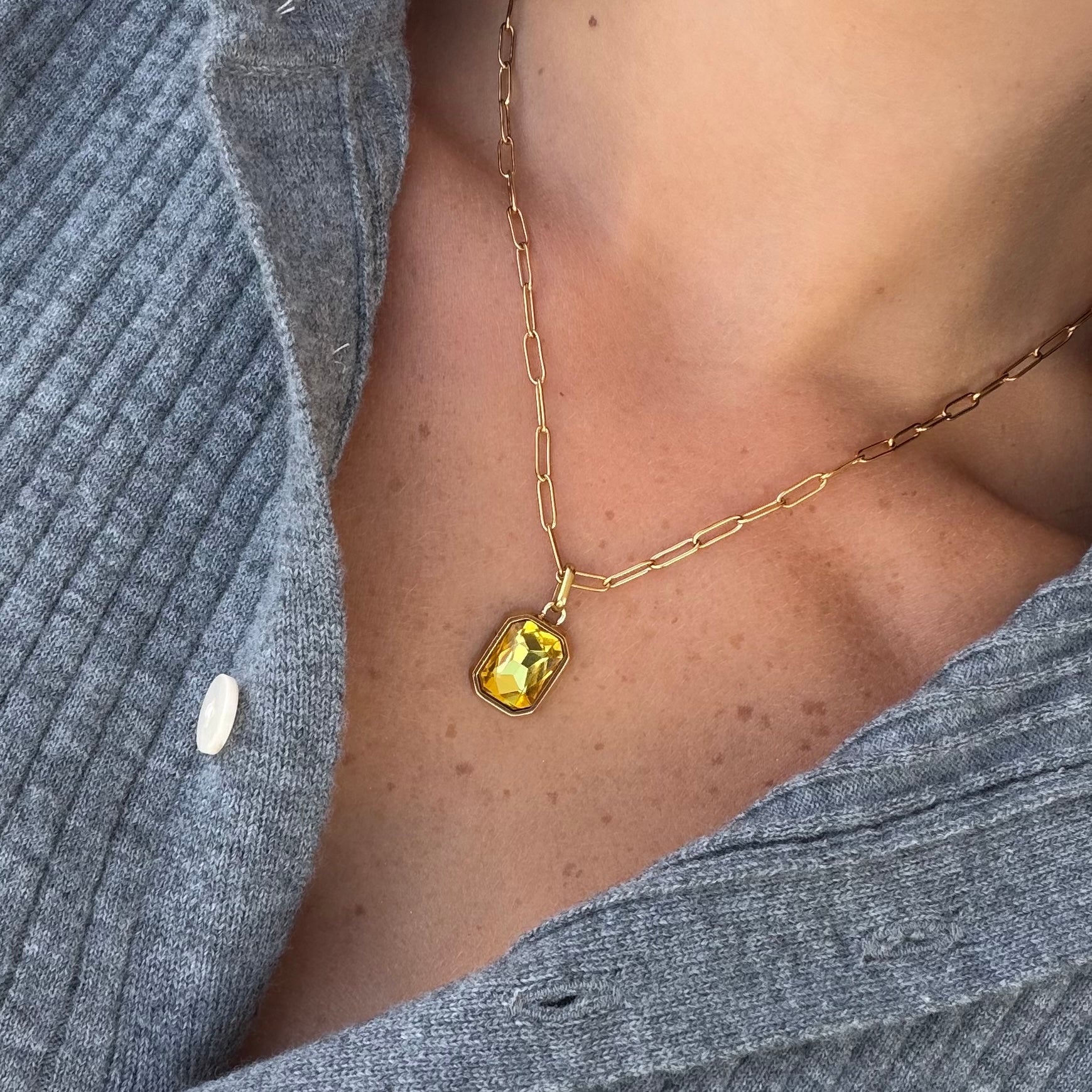 Kali Birthstone Necklace - EVRYJEWELS