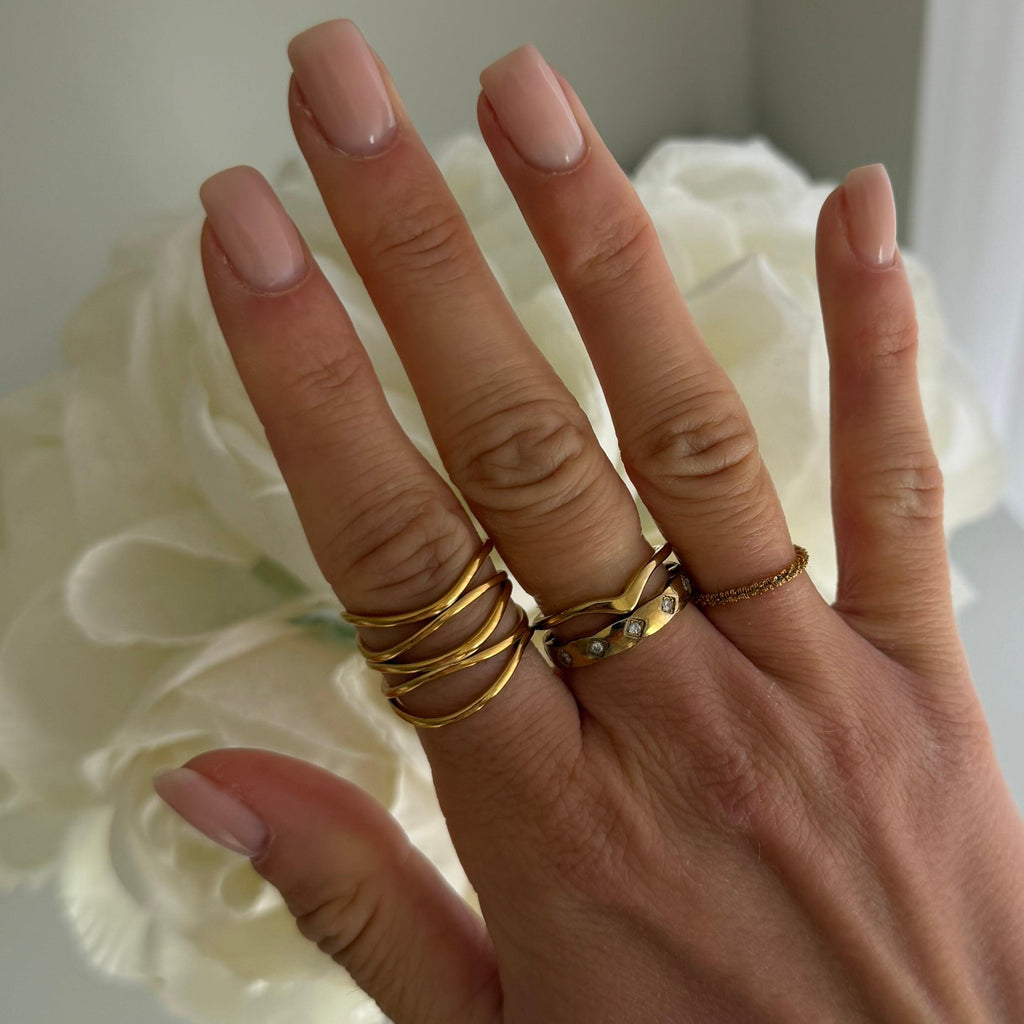 Honey Drip Ring - EVRYJEWELS