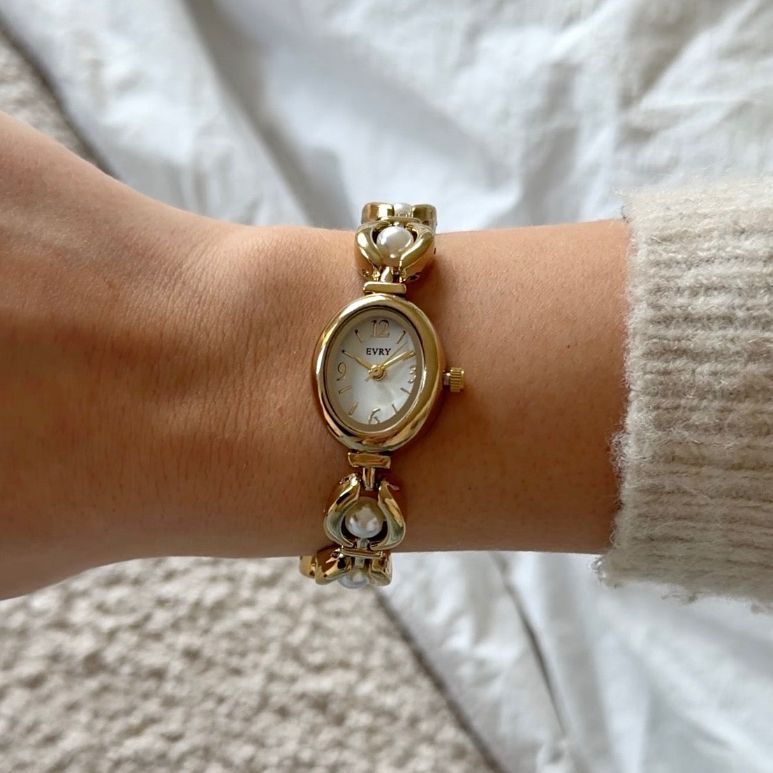 Pearl Promise Watch - EVRYJEWELS