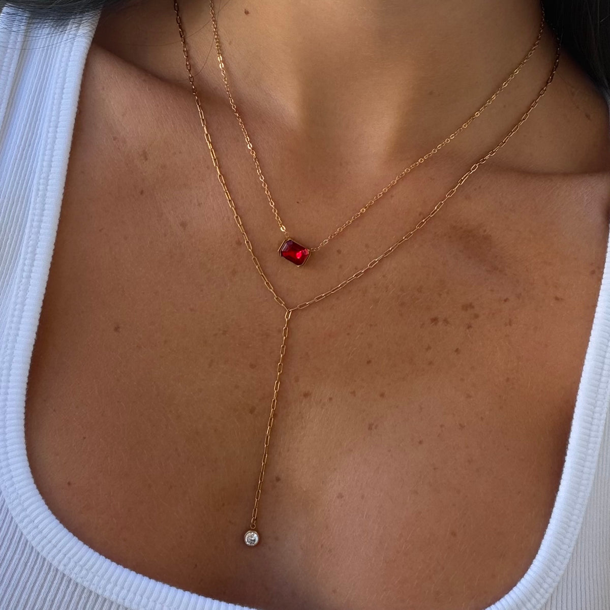 Noa Birthstone Necklace