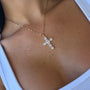 Heavenly Glow Cross Necklace