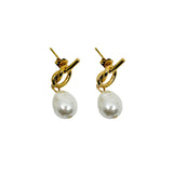 Infinity Pearl Earrings - EVRYJEWELS